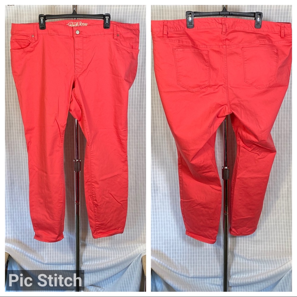 ⭐️ Old Navy Rock Star Jeans Pink Women’s Plus 24